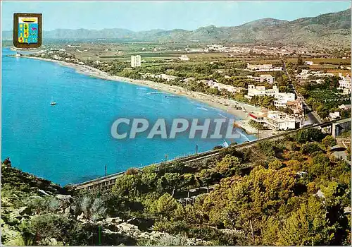 Cartes postales moderne Benicasim Vue generale des Villas