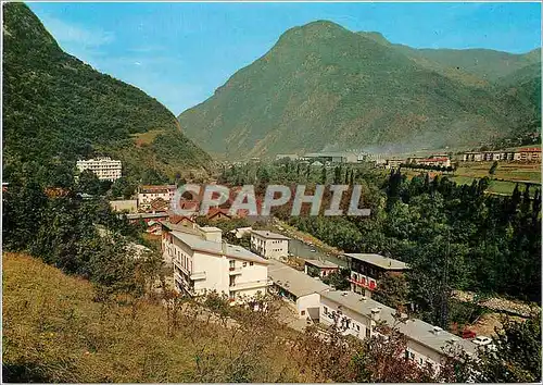 Cartes postales moderne La Lechere les Bains Vue generale et la Vallee de l'Isere