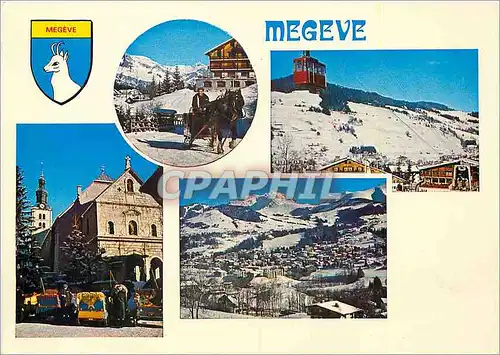 Moderne Karte Megeve Hte Savoie