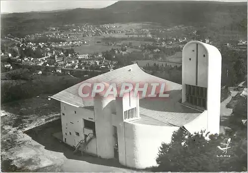 Moderne Karte Ronchamp Haute Saone La Chapelle Notre Dame du Haut