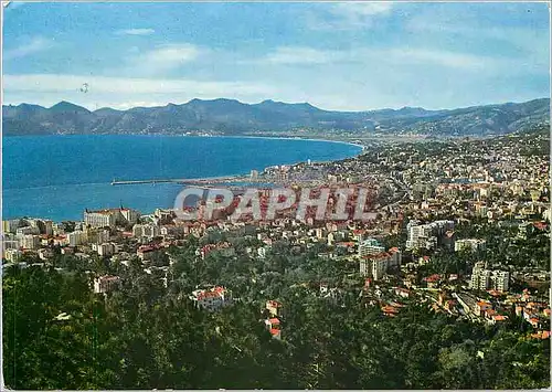 Cartes postales moderne Cannes Vue generale prise de la Californie