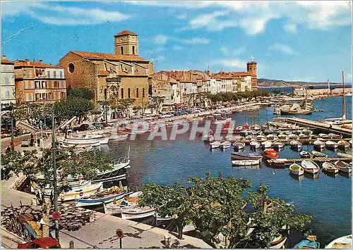 Moderne Karte La Cote Provencale La Ciotat B du R Le Port Bateaux