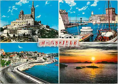 Cartes postales moderne Marseille Souvenir