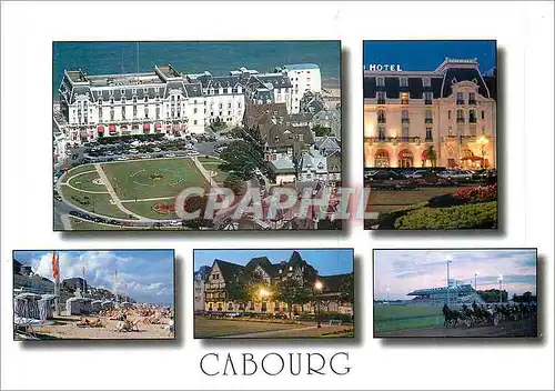 Moderne Karte En Normandie Cabourg Calvados