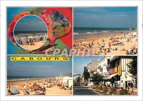 Cartes postales moderne Cabourg Calvados Vues diverses de la station