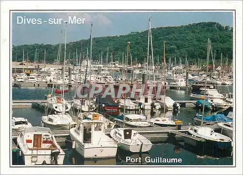 Cartes postales moderne Dives sur Mer Calvados Port Guillaume