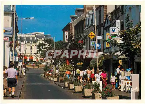 Cartes postales moderne Cabourg Calvados La rue Principale