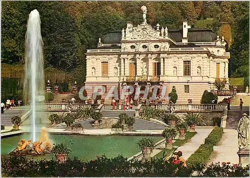 Moderne Karte Royal Castle Linderhof