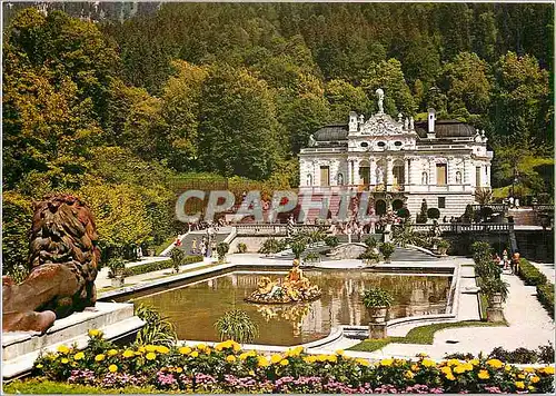 Moderne Karte Royal Castle of Linderhof