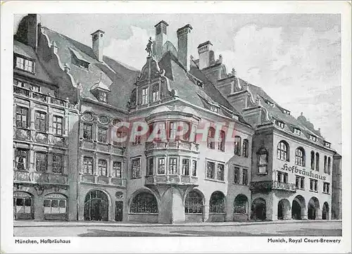 Moderne Karte Munich Royal Court Brewery