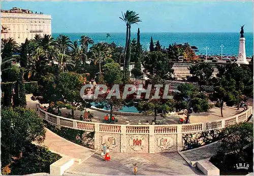 Cartes postales moderne Nice AM Les Jardins Albert 1er et le Theatre de Verdure