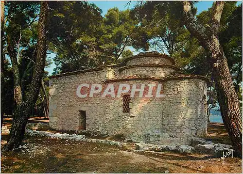 Cartes postales moderne Ile Saint Honorat Cannes AM Chapelle de la Trinite du V siecle