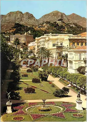 Cartes postales moderne La Cote d'Azur Menton Alpes Maritimes Le Jardin Bioves