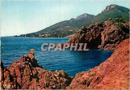 Cartes postales moderne La Corniche d'Or Les Rochers Rouges