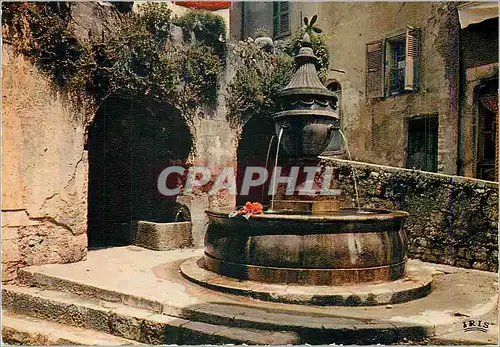 Cartes postales moderne Saint Paul de Vence AM La vieille fontaine