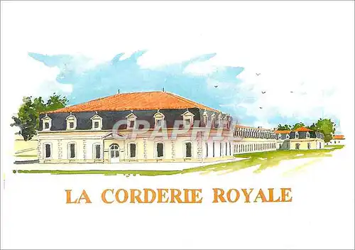 Moderne Karte La Corderie Royale
