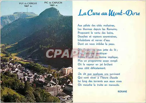 Cartes postales moderne Le Mont Dore Puy de Dome