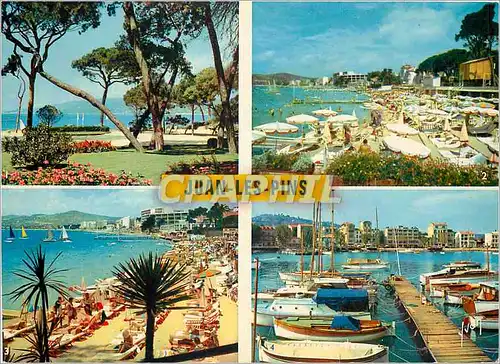 Cartes postales moderne La Cote d'Azur miracle de la nature Juan les Pins Alpes Maritimes