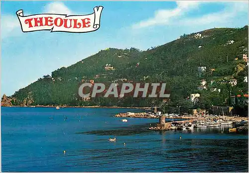 Cartes postales moderne Cote d'Azur Theoule Vue generale