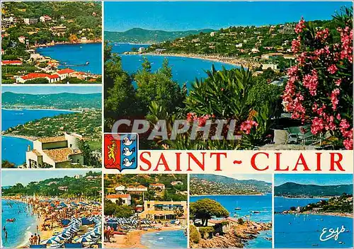 Cartes postales moderne La Cote d'Azur Varoise Commune du Lavandou Saint Clair Var La Plage