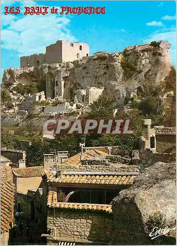 Cartes postales moderne En Provence Les Baux Bouches du Rhone Le village domine