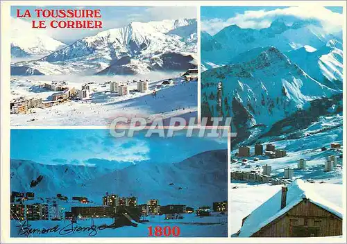 Cartes postales moderne La Toussuire Les Aiguilles d'Arves