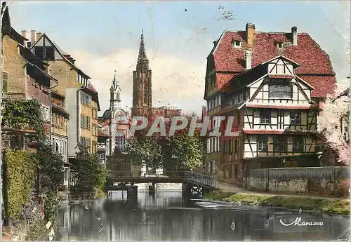 Moderne Karte Strasbourg La Petite France