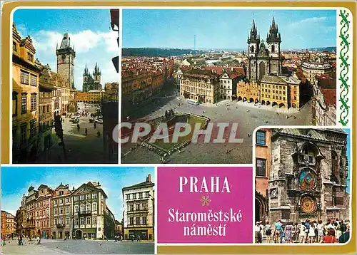 Cartes postales moderne Praha Staromestske namesti