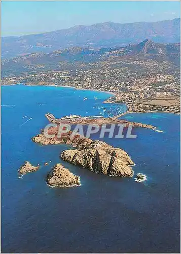 Cartes postales moderne Souvenir de Corse L'Ile Rousse