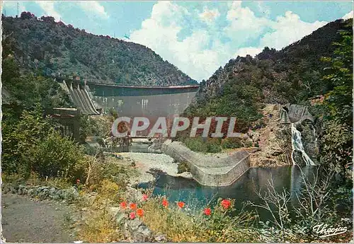 Cartes postales moderne Les Gorges de la Dordogne Le Barrage de Mareges