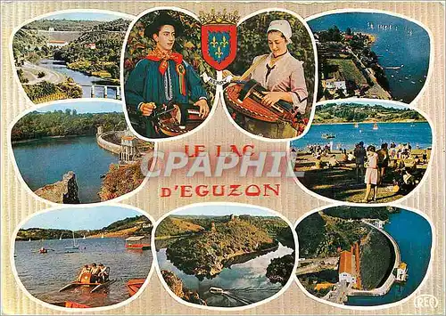 Cartes postales moderne La Creuse Pittoresque Le Lac d'Eguzon Folklore