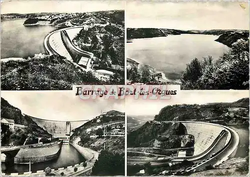Cartes postales moderne Gorges de la Dordogne Correze Cantal Barrage de Bort les Orgues