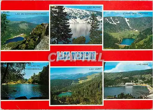 Cartes postales moderne Lacs Vosgiens Au coeur de la chaine des Vosges