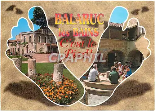 Cartes postales moderne Au bord de la Mediterranee Balaruc les Bains Herault