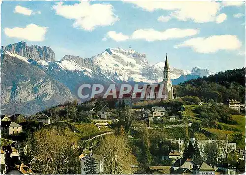 Cartes postales moderne Annecy Haute Savoie Monastere de la Visitation dans le decor