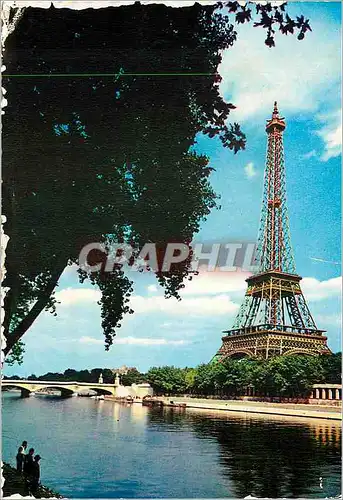 Cartes postales moderne Paris La Tour Eiffel