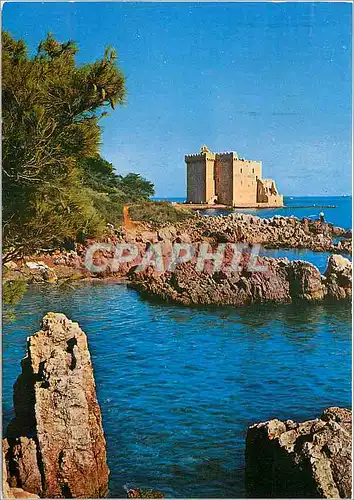 Cartes postales moderne Environs de Cannes Ruines du vieux Chateau fortifie de l'Abbaye de Lerins