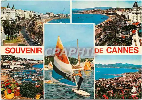 Cartes postales moderne La Cote d'Azur Cannes