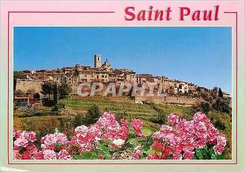 Cartes postales moderne Cote d'Azur French Riviera Saint Paul