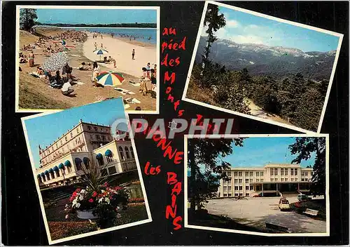 Cartes postales moderne Divonne les Bains La Plage Vue sur les Monts du Jura