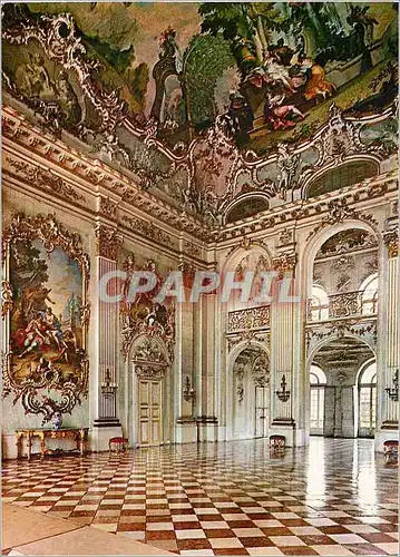 Moderne Karte Schloss Nymphenburg Great hall