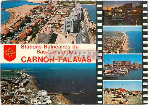 Cartes postales moderne Stations Balneaires du Bas Languedoc Carnon Palavas