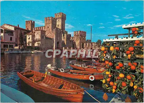 Cartes postales moderne Lago di Garda Sirmione Le Chateau