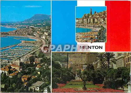 Cartes postales moderne Souvenir de Menton