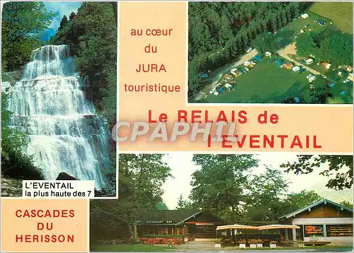 Moderne Karte Au Coeur du Jura Touristique Le Relais de l'Eventail