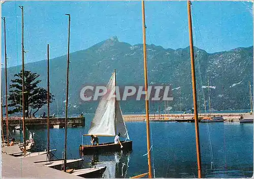 Cartes postales moderne Aix les Bains Savoie Voilier