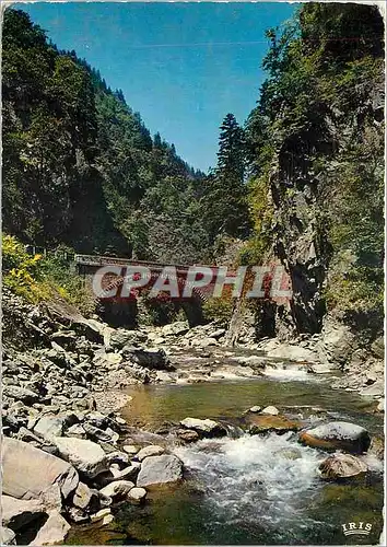 Moderne Karte En Savoie Les Gorges de l'Arly Le Vieux Pont