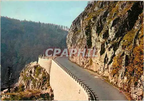 Moderne Karte Les Hautes Vosges Route de Munster au col de la Schlucht