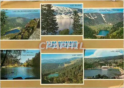 Cartes postales moderne Lacs Vosgiens Au coeur de la Chaine des Vosges