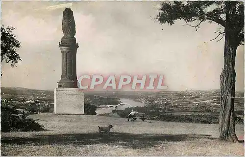 Cartes postales moderne Givors Rhone Le Rhone et le Viaduc de la Mediterranee